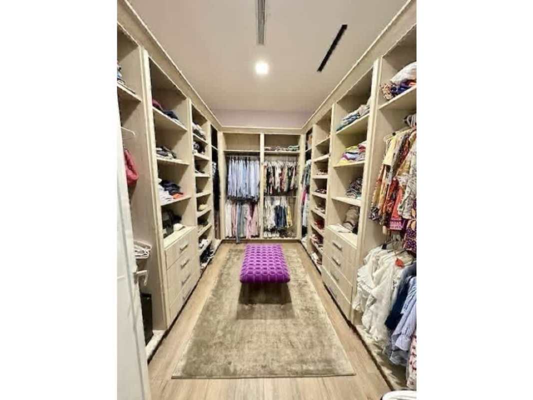 Spacious panoramic terrace with city and golf views at The Reserve Santa María Panama luxury condo