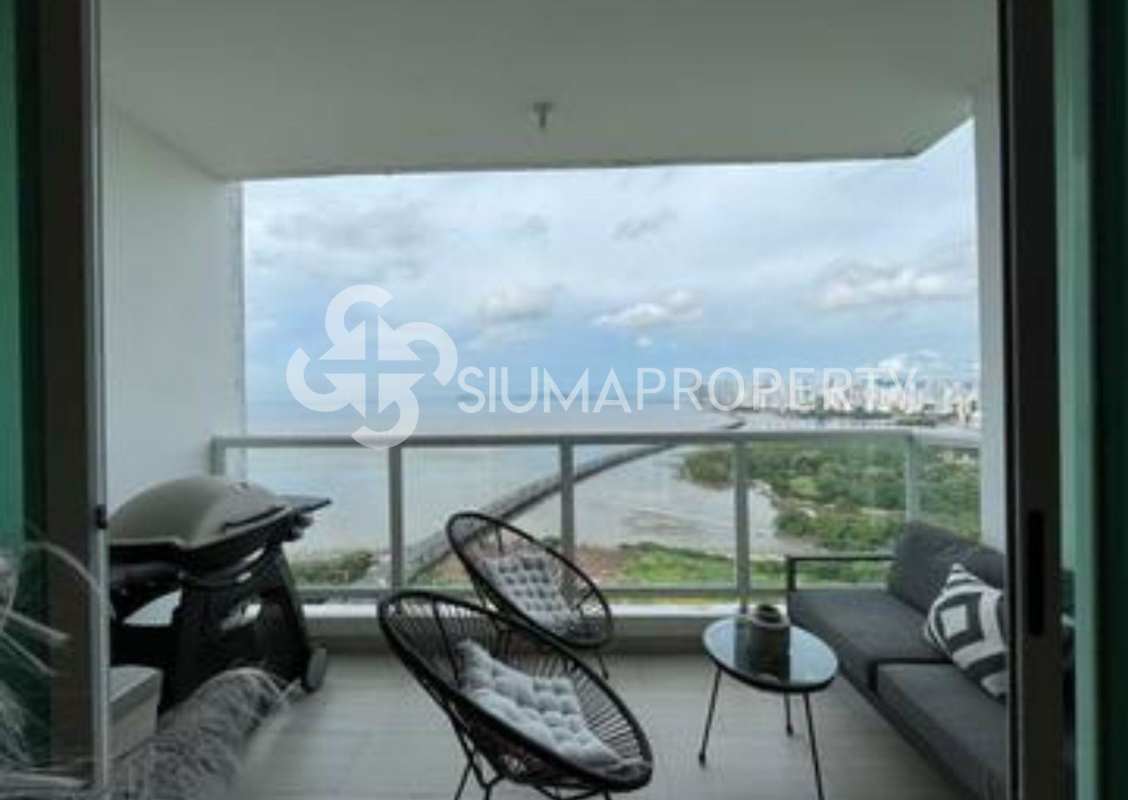 Open dining and living space with large windows Costa del Mar Costa del Este Panama