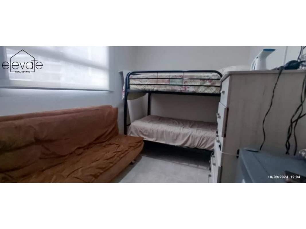 Bedroom with large window, built-in closets, luxury finish in PH Mirage Punta Paitilla Panama