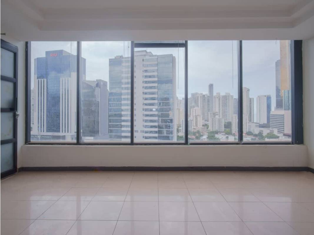 Modern commercial unit with glass partitions and large windows PH Advanced 099 Panama City