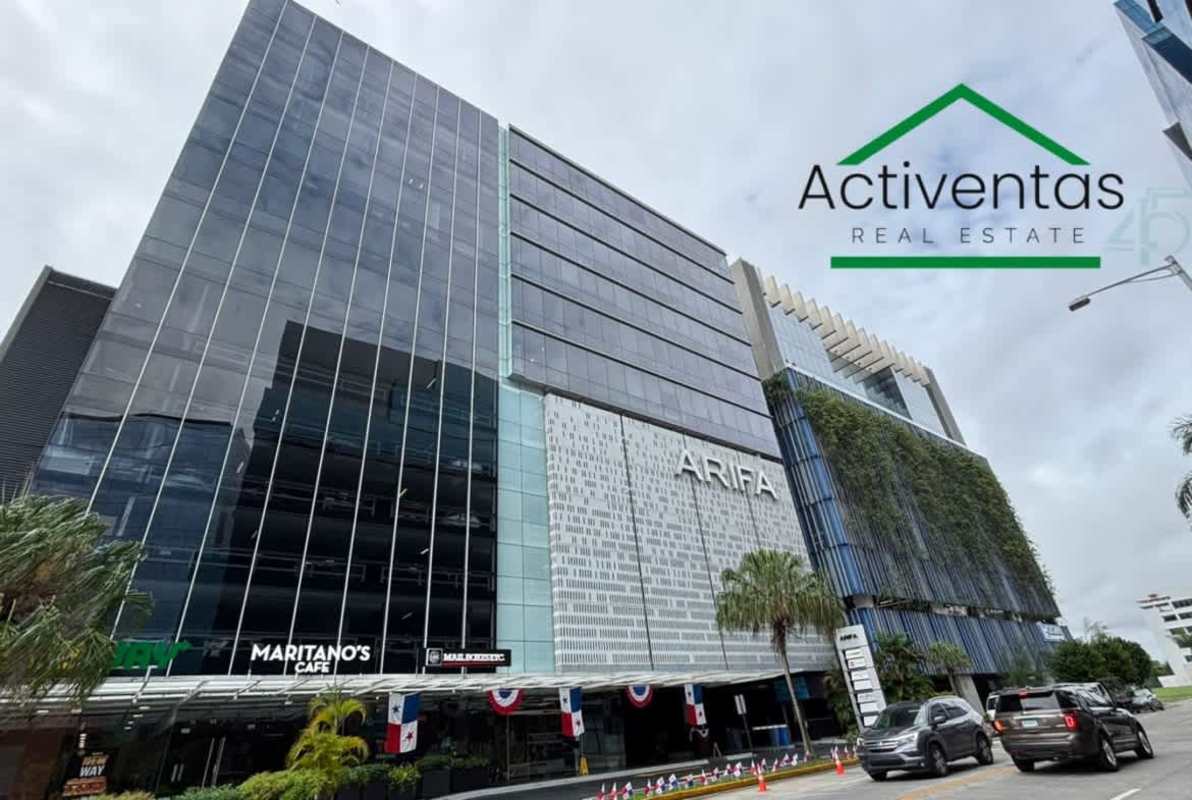 Shell condition open-plan office with floor-to-ceiling windows in PH Torre Arifa, Santa María Business District Panama