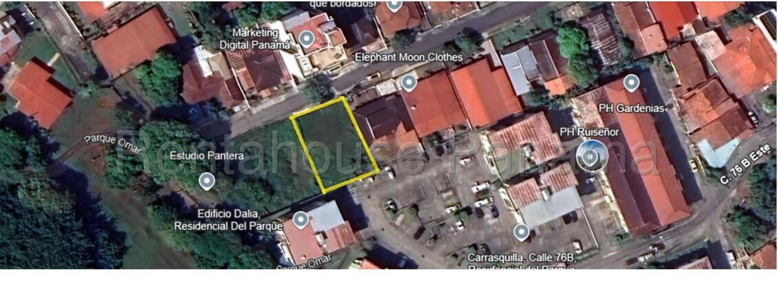 Land for Development near Parque Omar Carrasquilla