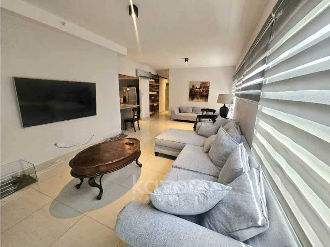 Modern kitchen with granite countertops and stainless steel appliances PH Green View Bella Vista Panama City