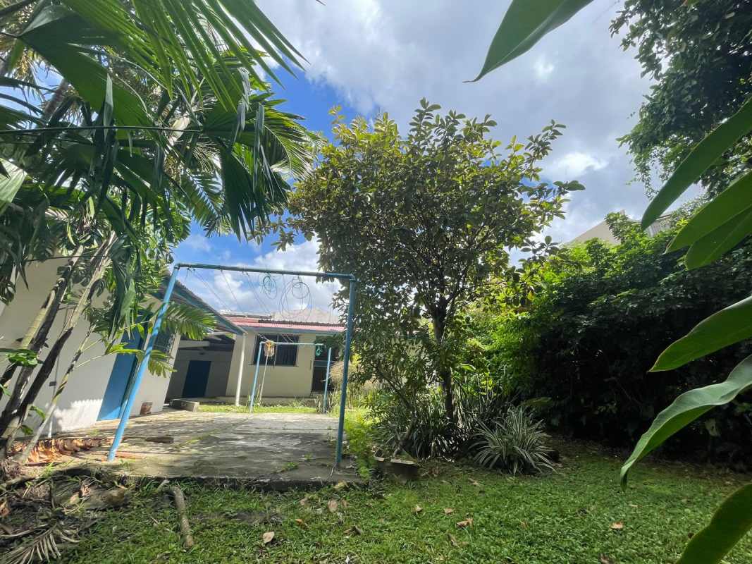 Large open air parking space within fenced commercial lot Panama City