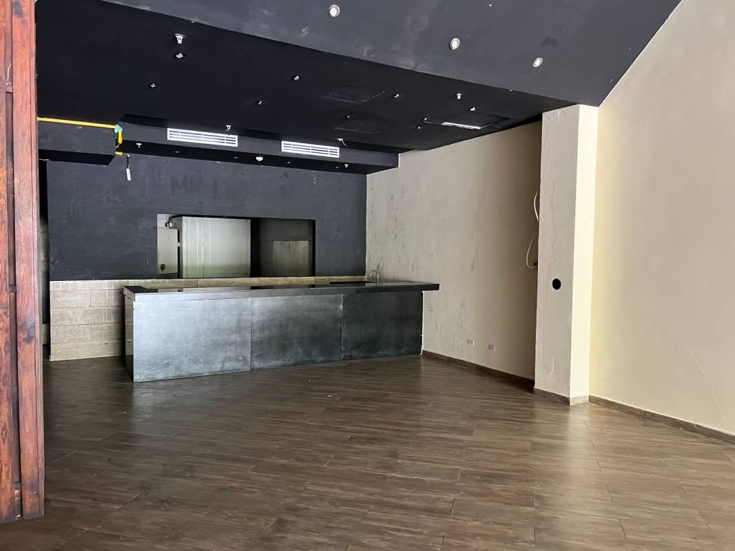 Commercial interior open plan counter bar space ready to customize Costa del Este