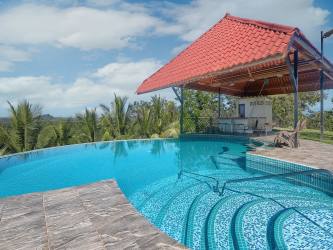 Luxury estate mansion villa bamboo plantation farmed land Panama