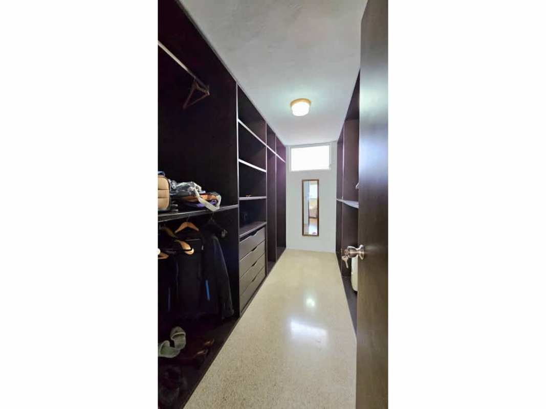 Master bedroom furnished with panoramic city views PH Villa Magna Punta Paitilla Panama