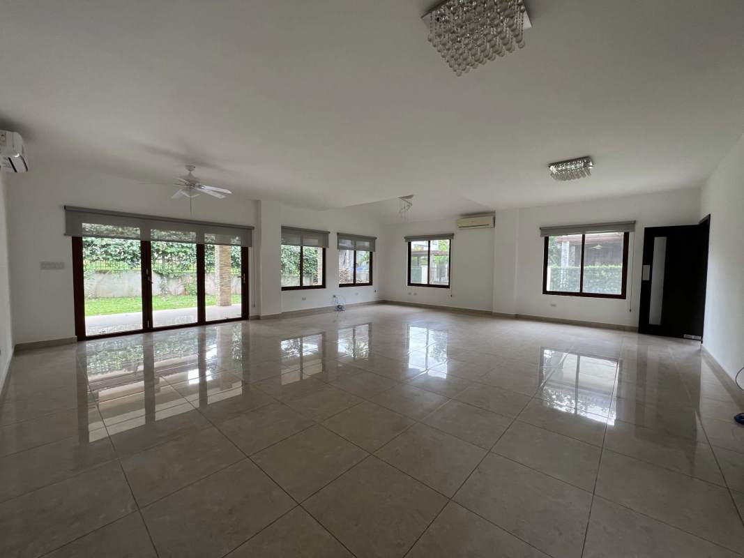 Luxury master bedroom with dual closets and spa bathroom in Botanico Clayton Panama