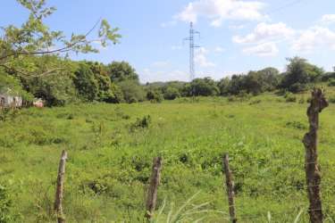 Buildable land with open field and utility access surrounded by countryside near Volcán Panama