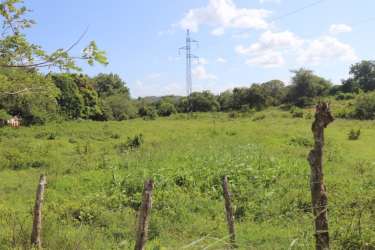 Scenic countryside land with power infrastructure in Volcán San Lorenzo Panama