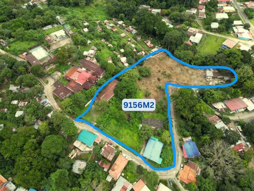 Outlined 9156m² investment lot in quiet Panama suburb Las Lajas