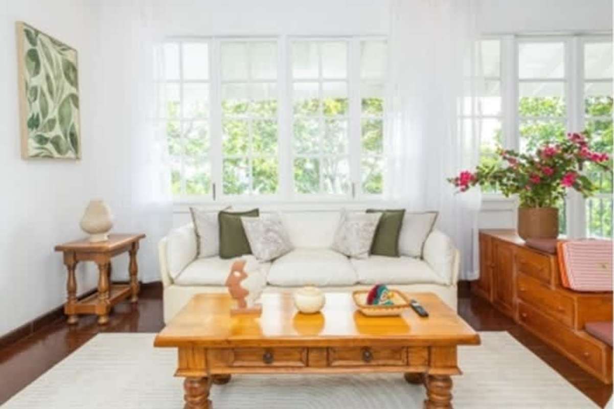 Formal salon with natural light, hardwood floors and historic charm Panama real estate