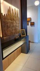 Large bedroom with natural light and terrace access at Panama Pacifico apartment