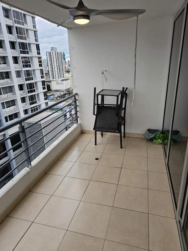 Balcony with city view in PH Ecco Tower La Loma Hato Pintado Panama