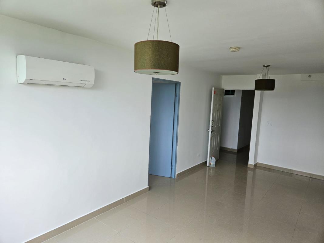 Compact kitchen with washer dryer hookup in PH Green Park Condado del Rey Panama