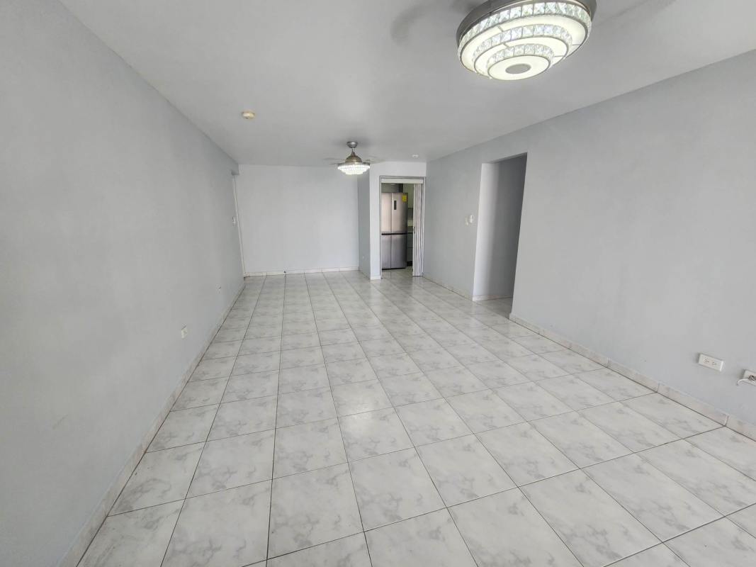 Updated bathroom with granite sink counter, shower area, PH Paitilla Tower Panama