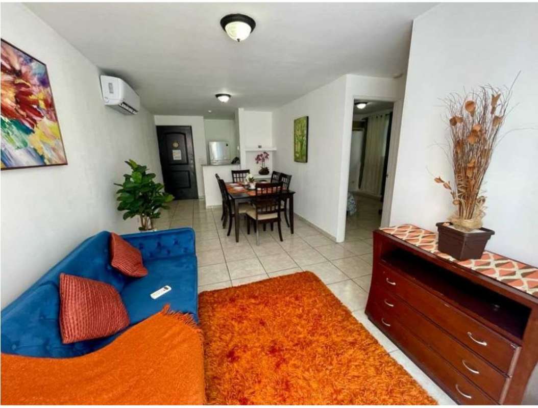 Outdoor children's playground on rooftop PH Sunshine Carrasquilla near Parque Omar Panama City