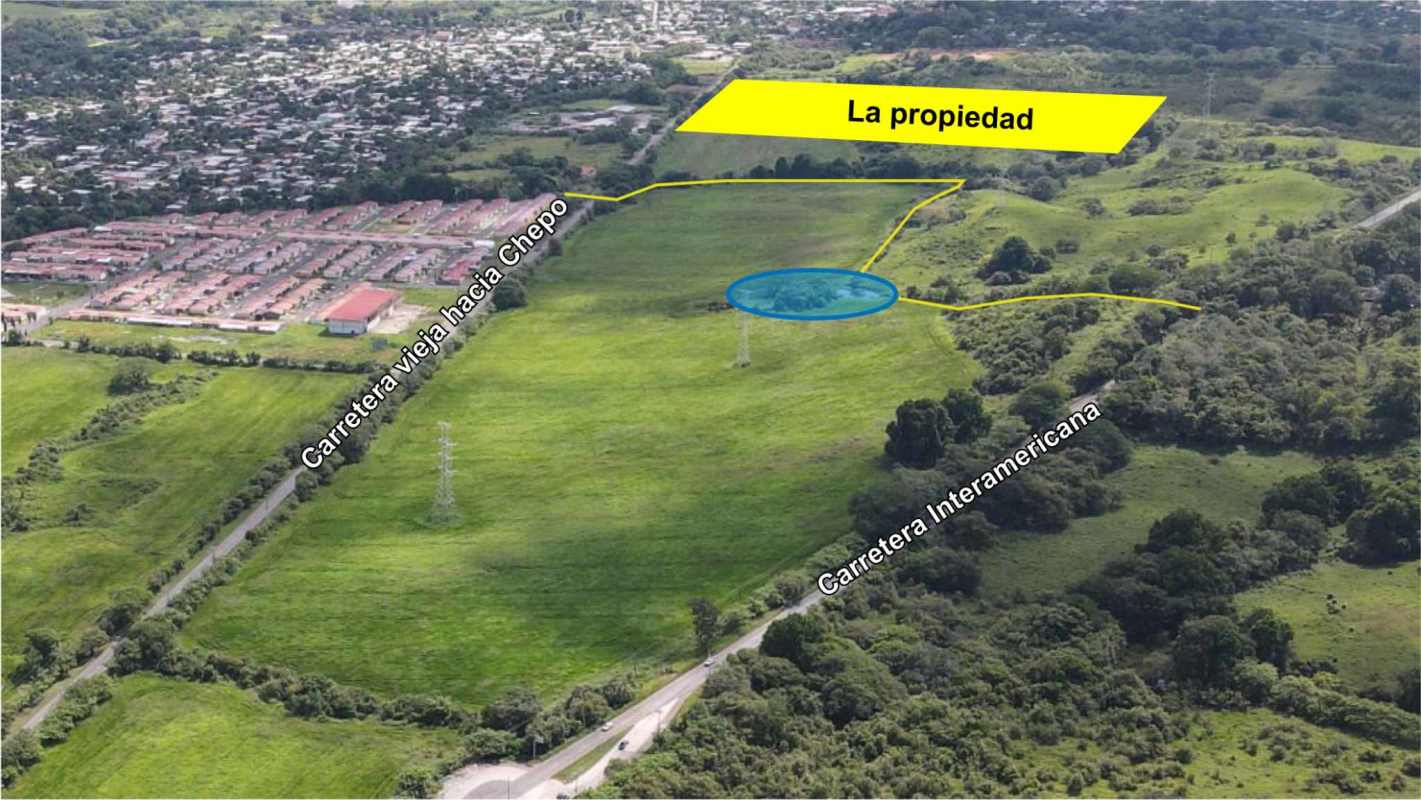 Expansive 12.8 hectares land with major road access in Pacora Panama