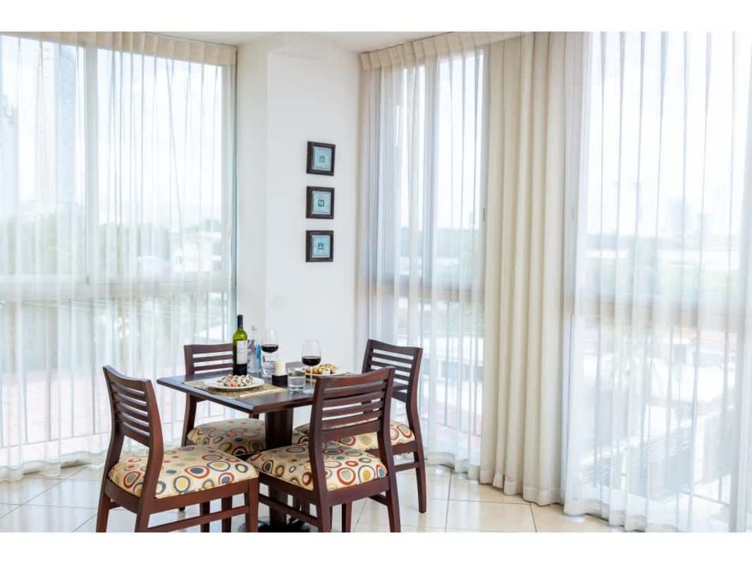 Infinity rooftop pool with Pacific Ocean view PH Riverside Tower Panama