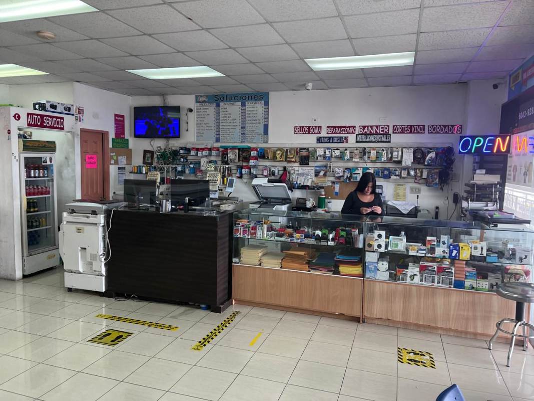 Copy print office supply retail shop layout San Miguelito Panama