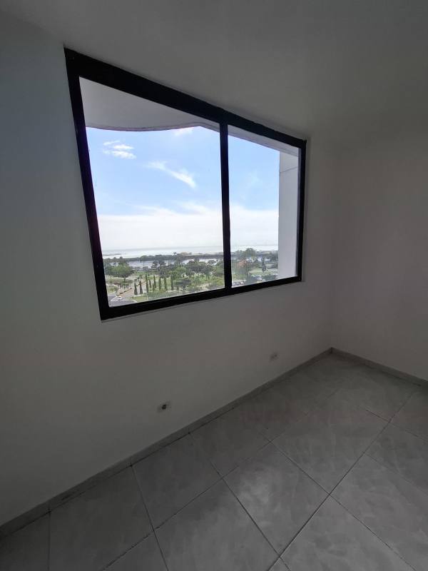 Family den area inside spacious PH Vista Tower apartment Bella Vista Panama