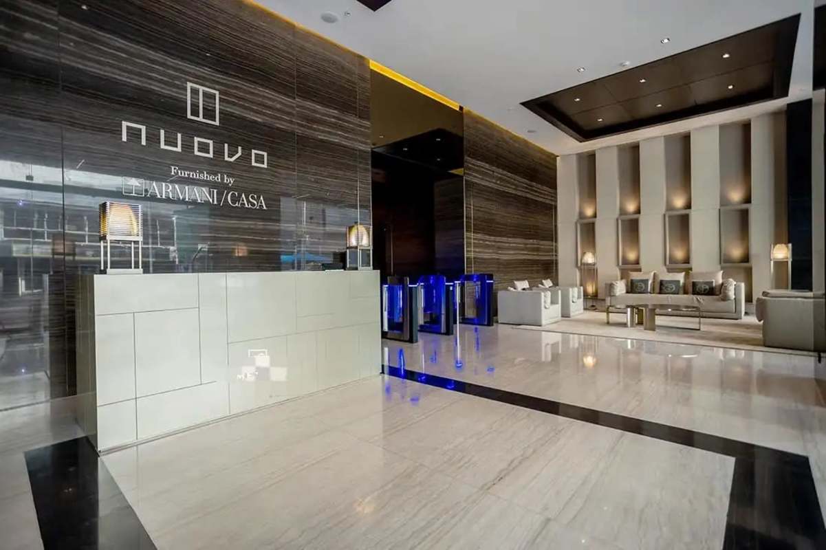 Luxury Furnished Sea View 2BR Condo Nuovo by Armani Casa