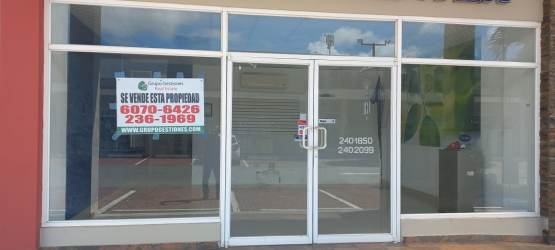 Commercial unit interior with stairs at Plaza Pérgolas Coronado Las Lajas Panama