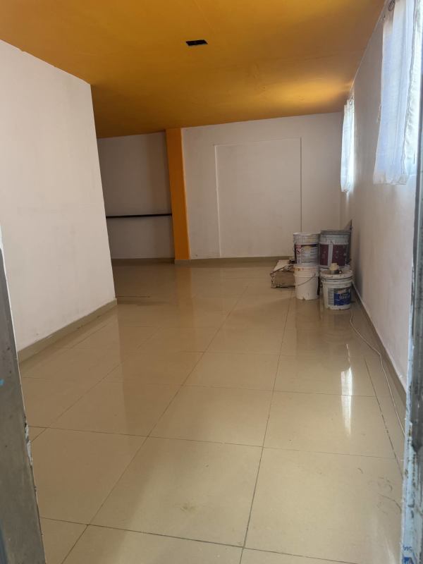 Unfinished interior room with paint supplies at PH Las Quintas Brisas del Golf Panama