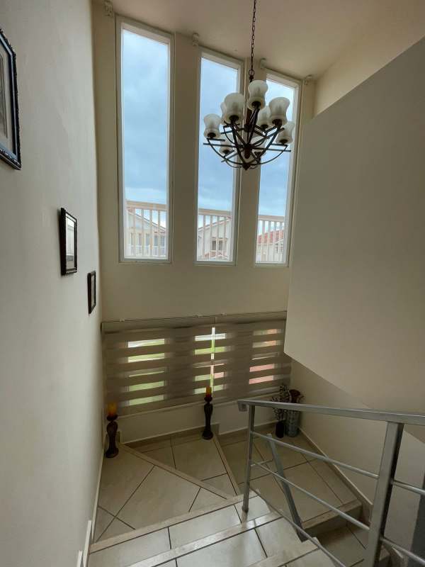 Powder room guest bathroom with modern fixtures PH Brisas Heights Brisas del Golf Panama City