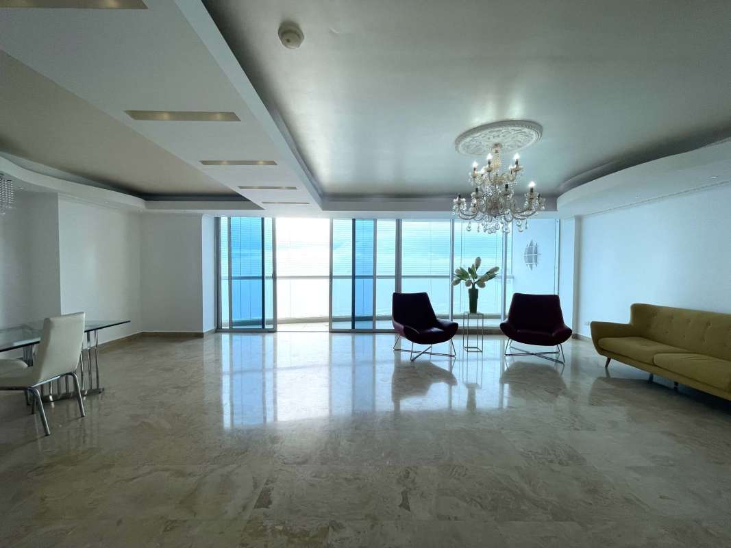 Modern private cinema with leather recliners in PH Pearl at the Sea Costa del Este Panama