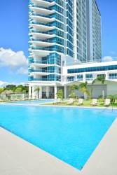 Balcony with breathtaking views of Pacific Ocean from Royal Palm Playa Gorgona Panama