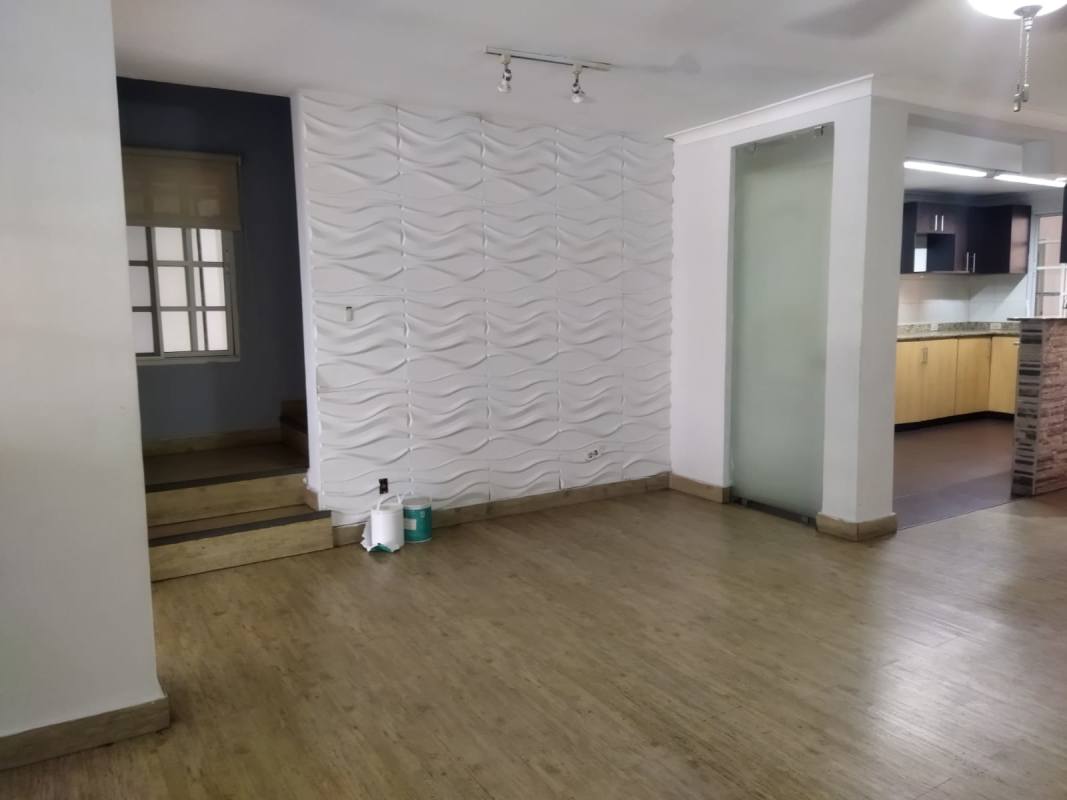 Covered spacious terrace with tiled flooring ideal for entertaining Betania house