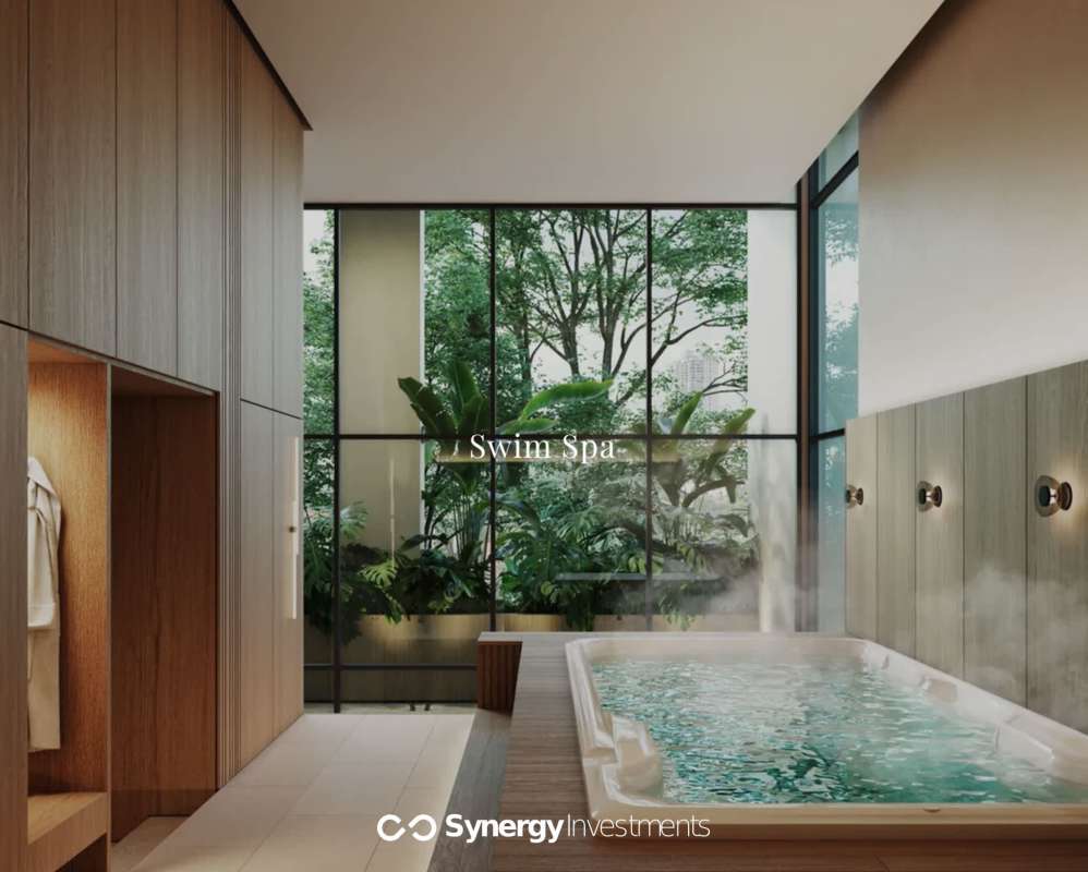 Natural light yoga studio with mirrors and garden view Bella Vita Panama