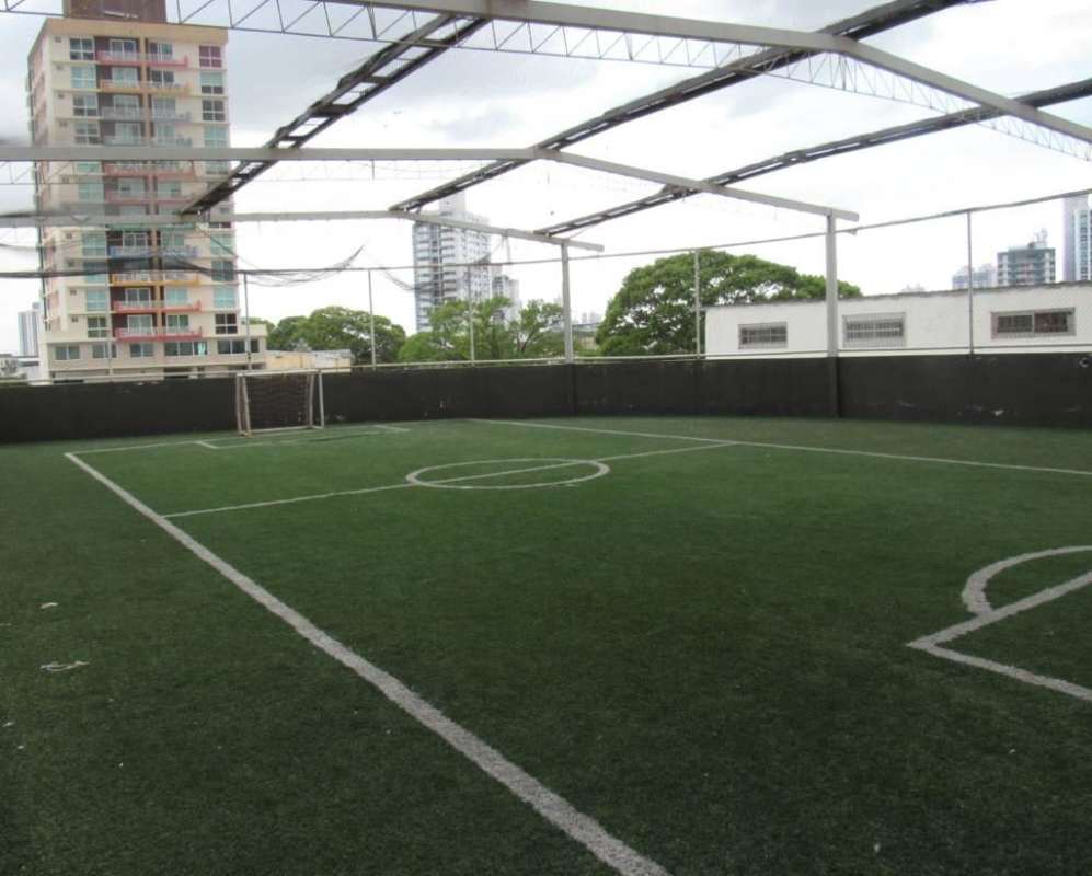 Modern rooftop terrace with city view pergola PH Splendor Panama City