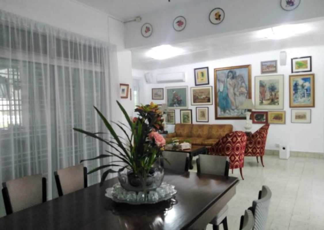 Aerial map highlighting waterfront house location in Coco del Mar Panama City