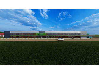 Multiple warehouse buildings with wide yard and truck access on Panamericana Aguadulce Coclé Panama