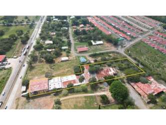 Vacant open land with potential development area along Panamericana Aguadulce