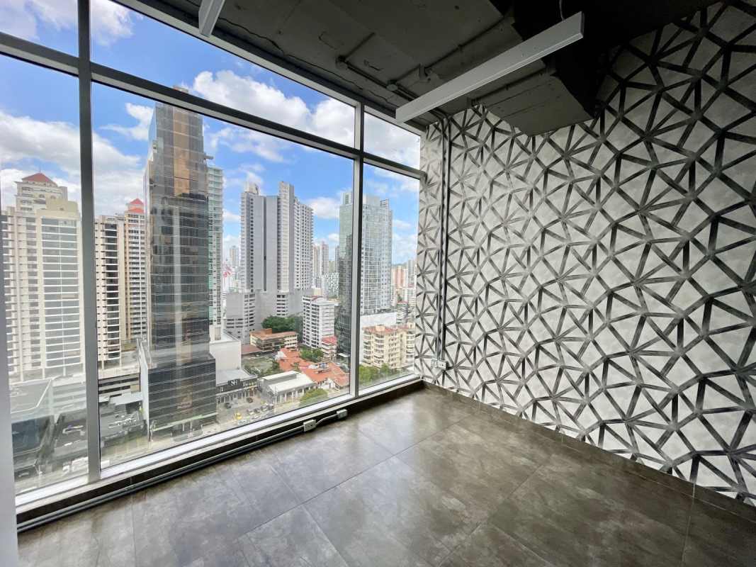 Glass enclosed private office inside large workspace PH BICSA Tower Panama City