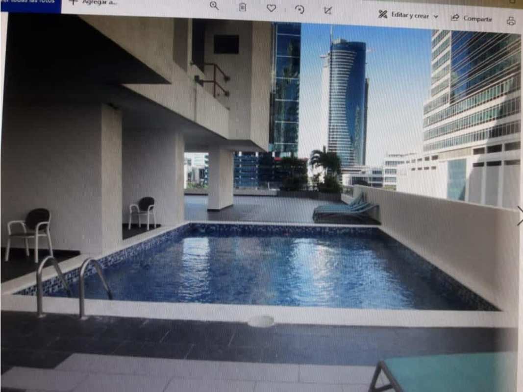 Exterior view of PH Brisa Marina tower in Costa del Este Panama City