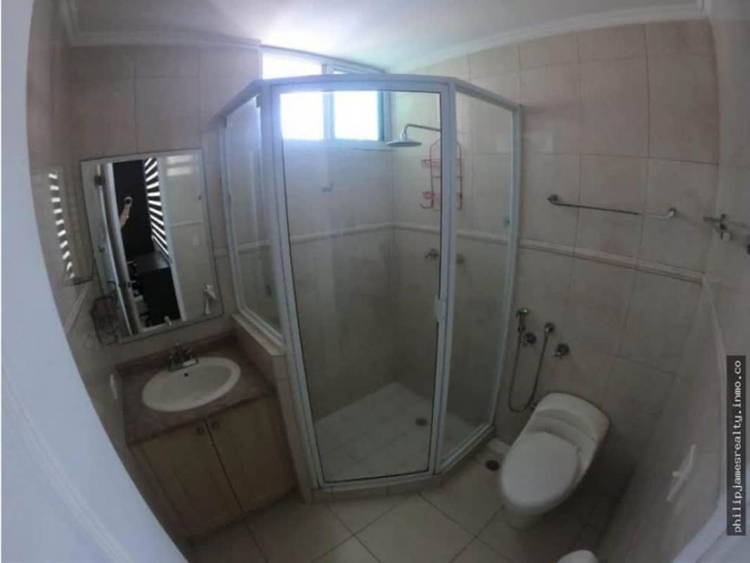 Private balcony overlooking Panama City skyline from PH Royal Pacific Punta Pacifica