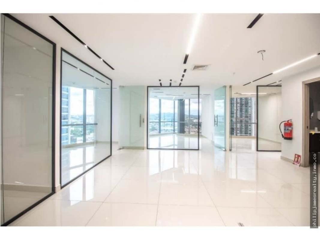 Turnkey office investment opportunity in prime Financial Tower Costa del Este Panama