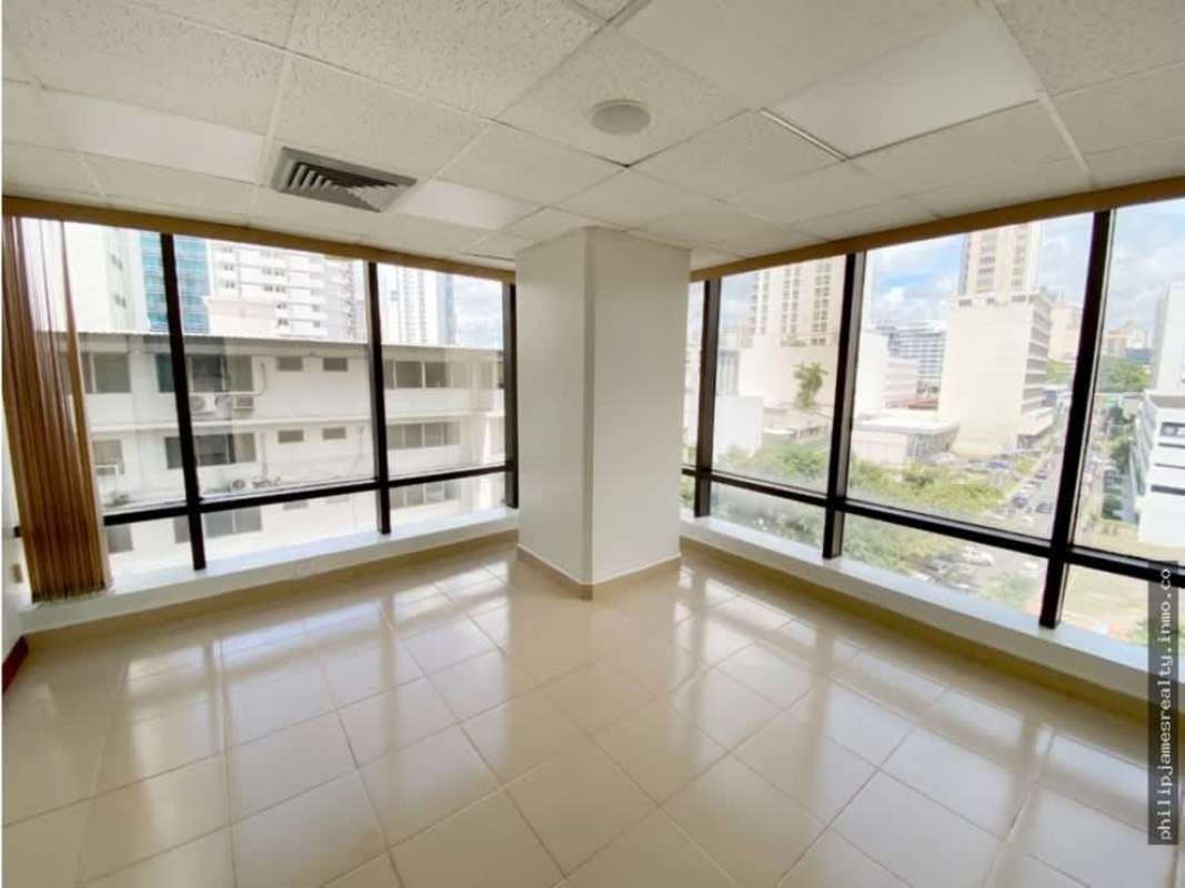 Internal kitchenette area with cabinetry inside PH Vallarino Tower office rental Calle 50 Panama