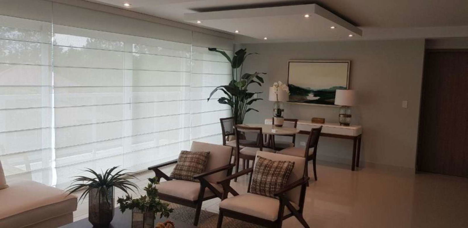 Main bedroom with window closet porcelain tile PH Albrook Residences Clayton Panama