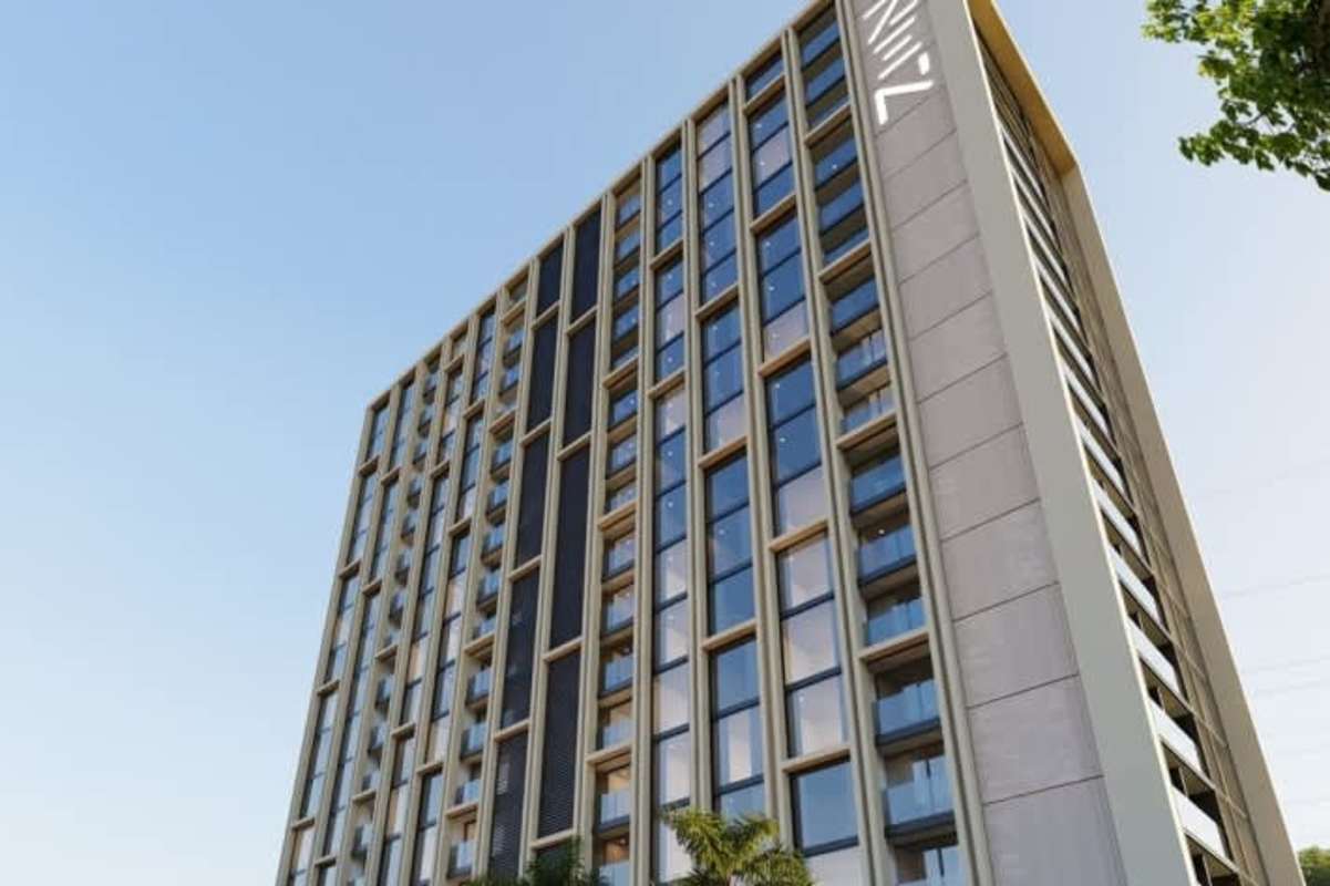 Modern towers and commercial spaces at Zen Brisas Garden Brisas del Golf Panama