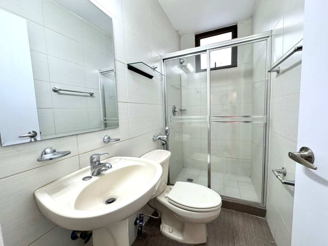 Bright master bedroom with window and private bath San Francisco Bay Panama