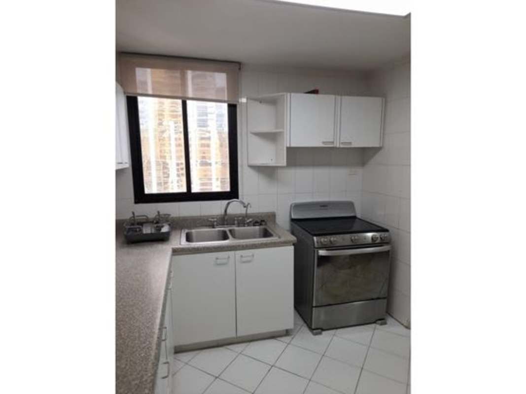 Elegant lobby with marble accents and seating area in PH Coral Reef Panama