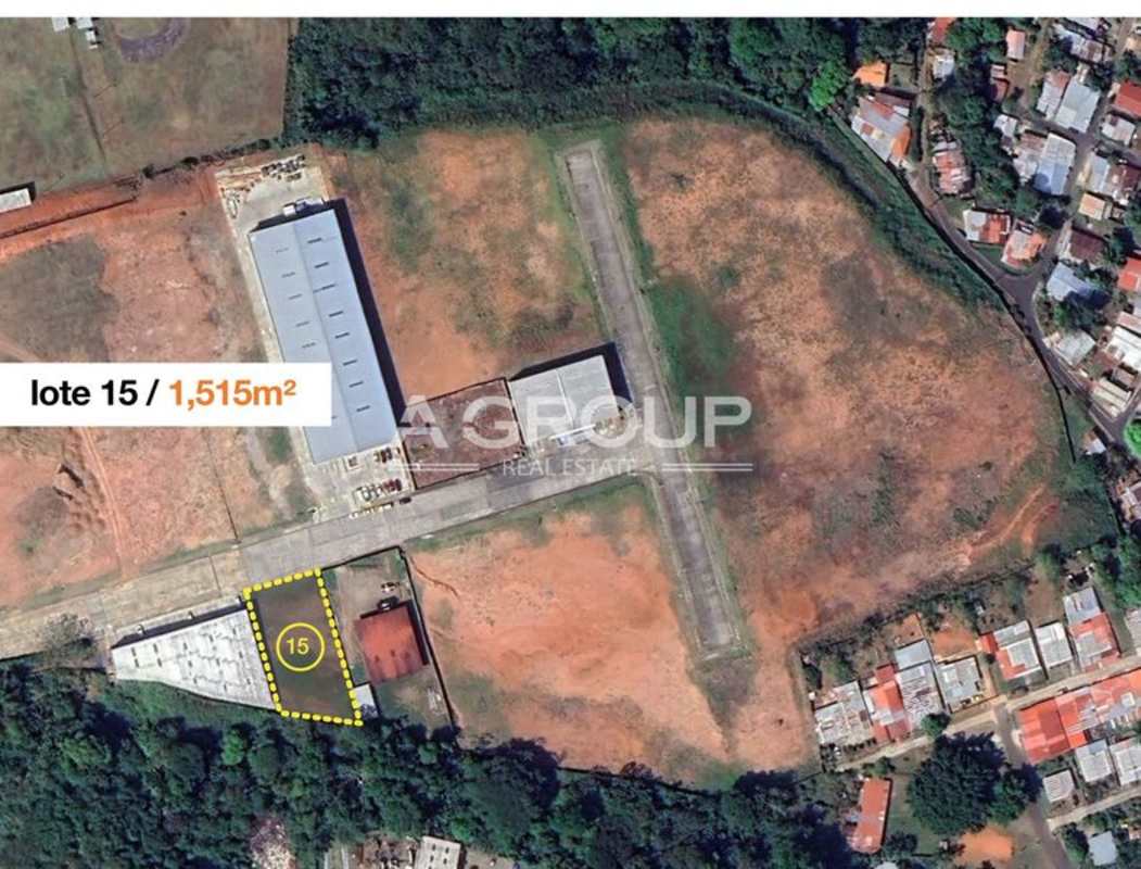 Aerial image 1515m2 industrial lot Tocumen Storage Complex Panama City for warehouse development