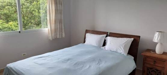 Modern bathroom featuring jacuzzi tub double vanity and premium finishes in El Alcázar Coronado Panama