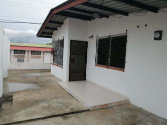 Bedroom with ceramic tile, ceiling fan, secure window bars, white walls in Residencial Altamira Vacamonte