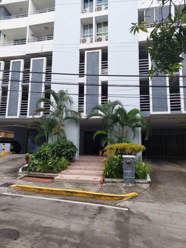 Modern apartment building exterior with balconies PH Sunflower Carrasquilla